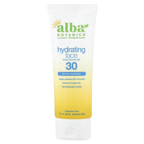 Protetor Solar Facial Havaiano FPS 30 Sem Perfume 89 ml - Alba Botanica