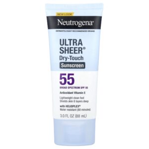 Protetor Solar Facial Ultra Sheer Toque Seco FPS 55 88 ml - Neutrogena