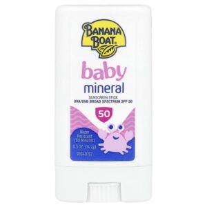 Protetor Solar Mineral em Bastão para Bebês FPS 50 14.2 g - Banana Boat