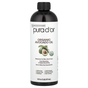 Pura D'or - Óleo de Abacate Orgânico 473 ml