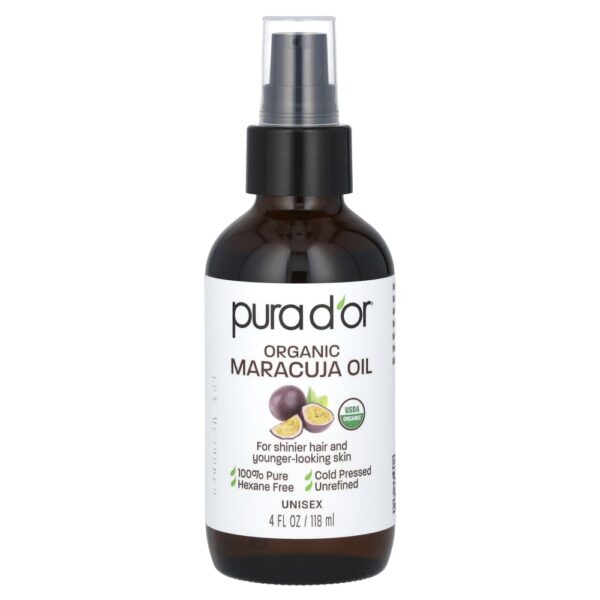 Pura D'or - Óleo de Maracujá Orgânico 118 ml