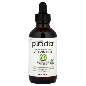 Pura D'or - Óleo Facial e Corporal de Vitamina E 118 ml
