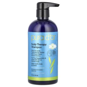 Pura D'or - Shampoo de Tratamento para Couro Cabeludo Scalp Therapy 473 ml