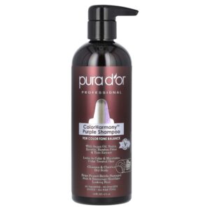 Pura D'or - Shampoo Desamarelador Roxo ColorHarmony Professional 473 ml