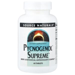 Pycnogenol Supreme 60 Comprimidos - Source Naturals