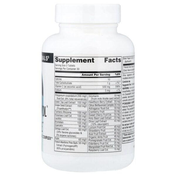 Pycnogenol Supreme 60 Comprimidos - Source Naturals