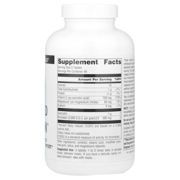 Quercetina Ativada 200 Comprimidos - Source Naturals