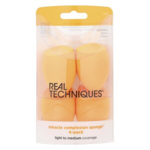 Real Techniques - Esponjas de Maquiagem Miracle Complexion Sponge 4 Unidades