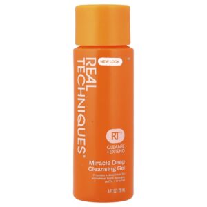 Real Techniques - Gel de Limpeza Profunda para Pincéis e Esponjas Miracle Deep Cleansing Gel 118 ml