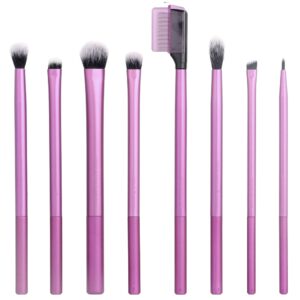 Real Techniques - Kit de Pincéis para Olhos Everyday Eye Essentials 8 Pincéis