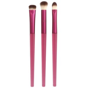 Real Techniques - Trio de Pincéis para Olhos Cherry On Top MesmerEyes 3 Unidades