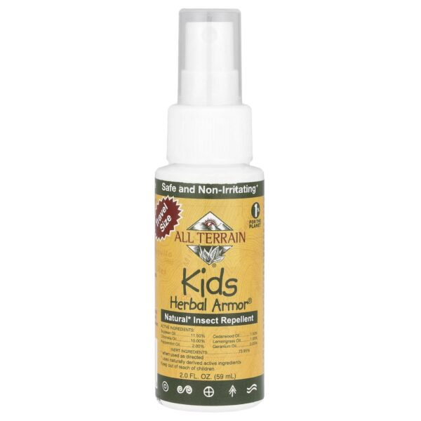 Repelente Natural de Insetos Infantil Herbal Armor Spray 60 ml - All Terrain