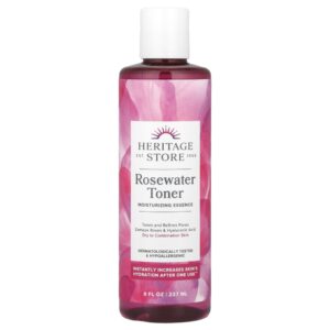 Rosewater Toner Tônico Facial 237 ml - Heritage Store