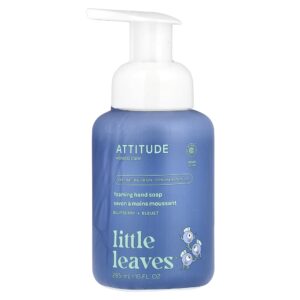 Sabonete em Espuma para as Mãos Little Leaves Mirtilo 295 ml - ATTITUDE