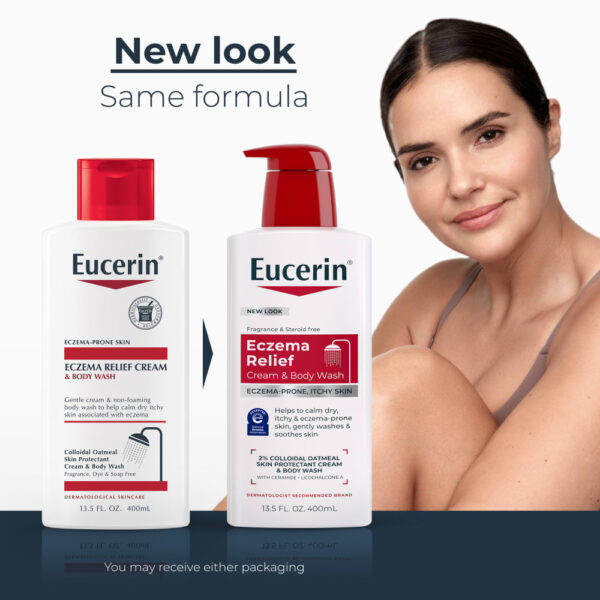 Sabonete Líquido Corporal Eczema Relief Body Wash 400 ml - Eucerin