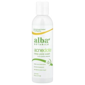 Sabonete Líquido Facial Acnedote Limpeza Profunda dos Poros 177 ml - Alba Botanica