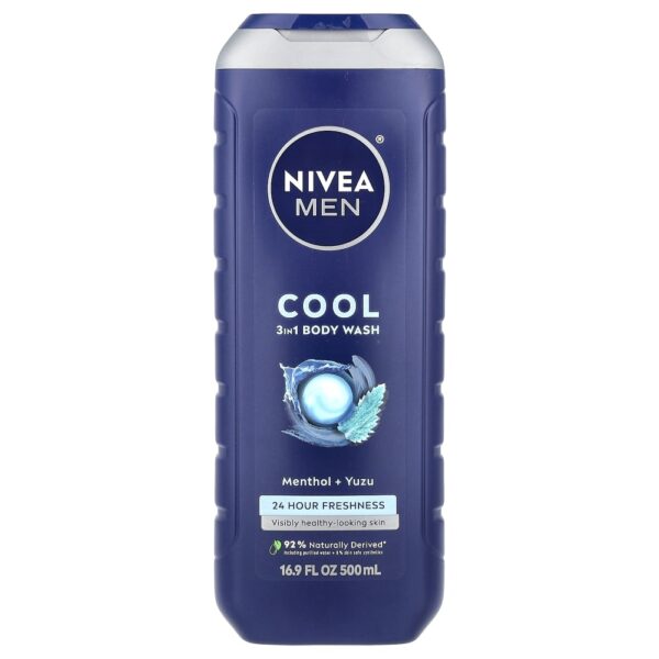 Sabonete Líquido Multifuncional 3 em 1 Men Mentol e Yuzu 500 ml - Nivea