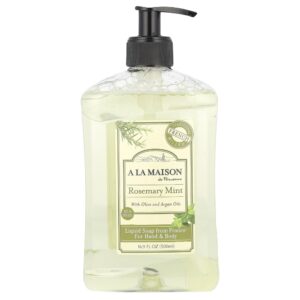 Sabonete Líquido para Mãos e Corpo Alecrim e Hortelã 500 ml - A La Maison de Provence