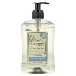 Sabonete Líquido para Mãos e Corpo Sal Marinho Fresco 500 ml - A La Maison de Provence