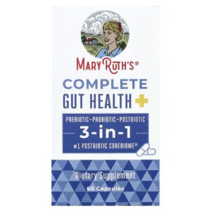 Saúde Intestinal Completa 3 em 1 60 Cápsulas - MaryRuth's