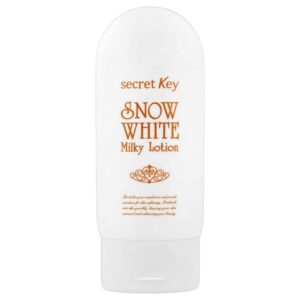 Secret Key - Loção Corporal e Facial Iluminadora Snow White Milky Lotion 120 g