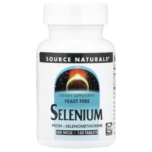 Selênio 120 Comprimidos - Source Naturals