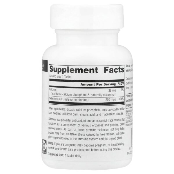 Selênio 120 Comprimidos - Source Naturals