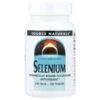 Selênio 200 mcg 120 Comprimidos - Source Naturals