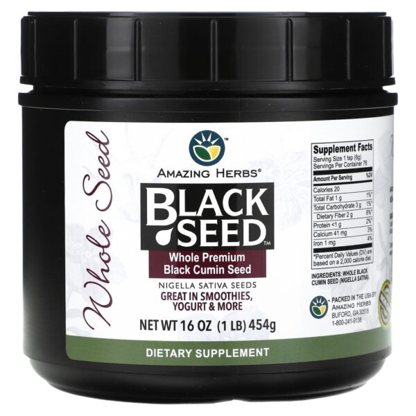 semente-de-cominho-preto-integral-premium-black-seed-whole-seeds-454-g-amazing-h-gznqw3b0vn.jpg Semente de Cominho Preto Integral Premium Black Seed Whole Seeds 454 g - Amazing Herbs