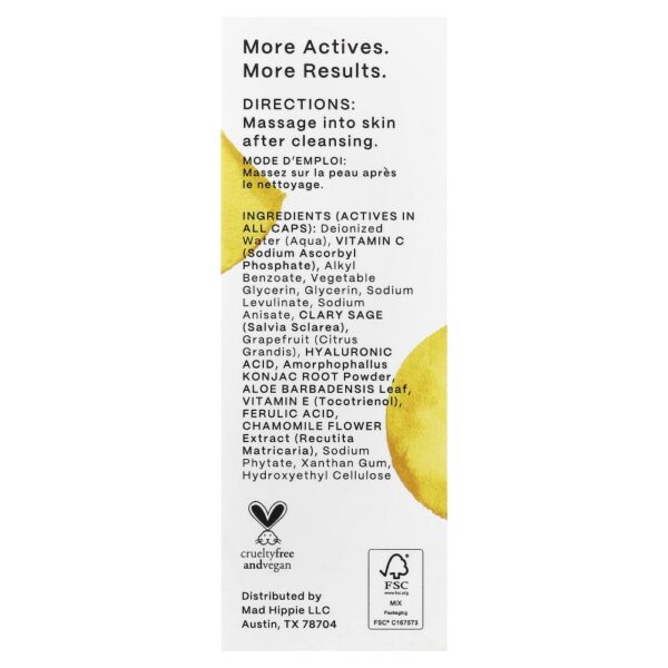 Sérum Facial Antioxidante Vitamin C Serum 30 ml - Mad Hippie