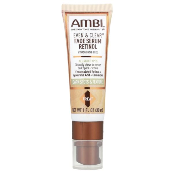 Sérum Facial Renovador Fade Serum Even and Clear Retinol 30 ml - AMBI