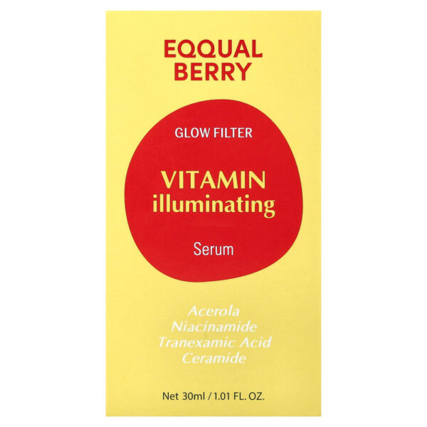 Sérum Iluminador de Vitaminas Glow Filter 30 ml - EQQUALBERRY
