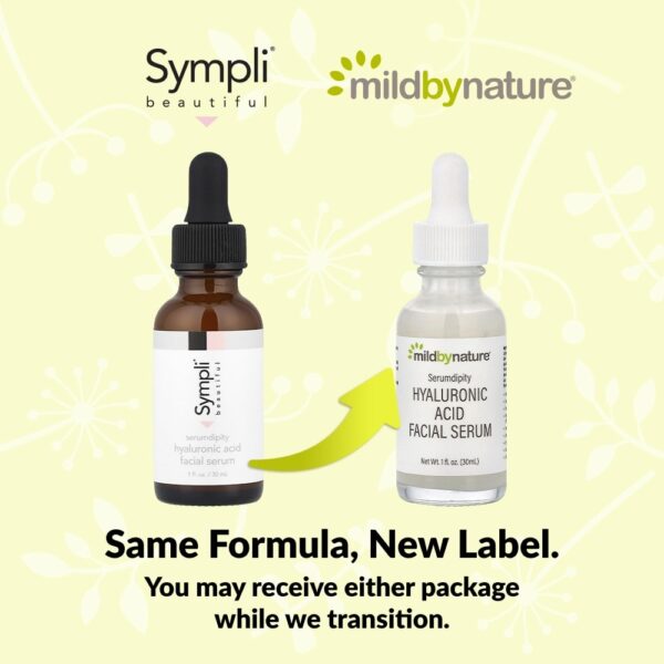 Serumdipity Sérum Facial com Ácido Hialurônico 30 ml - Mild By Nature