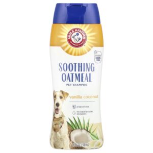 shampoo-calmante-de-aveia-para-animais-de-estimacao-baunilha-e-coco-591-ml-arm-h-9jnelplztq.jpg Shampoo Calmante de Aveia para Animais de Estimação Baunilha e Coco 591 ml - Arm & Hammer