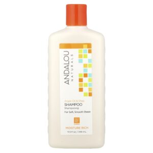 Shampoo Hidratante Óleo de Argan e Manteiga de Karité 340 ml - Andalou Naturals