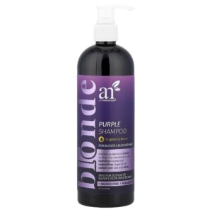 Shampoo Matizador Roxo para Cabelos Loiros 473 ml - Artnaturals