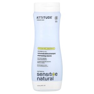 Shampoo Volume e Brilho Oatmeal Sensitive Sem Perfume 473 ml - ATTITUDE