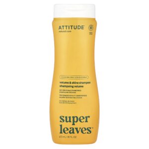 Shampoo Volume e Brilho Super Leaves Soja e Cranberry 473 ml - ATTITUDE