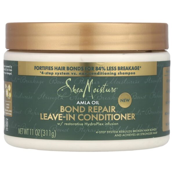 SheaMoisture - Condicionador Leave-In Reparação de Pontes Bond Repair Óleo de Amla 311 g