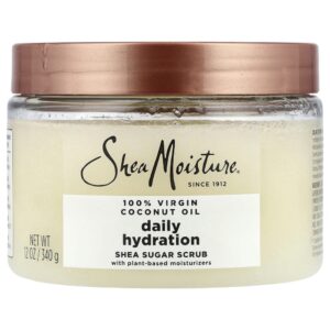 SheaMoisture - Esfoliante Corporal de Açúcar de Karité Óleo de Coco 100% Virgem 340 g