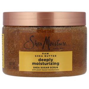 SheaMoisture - Esfoliante Corporal Manteiga de Karité Crua 340 g