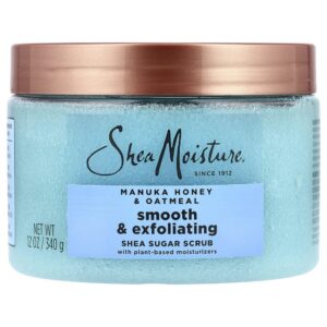 SheaMoisture - Esfoliante Corporal Suave Mel de Manuka e Aveia 340 g