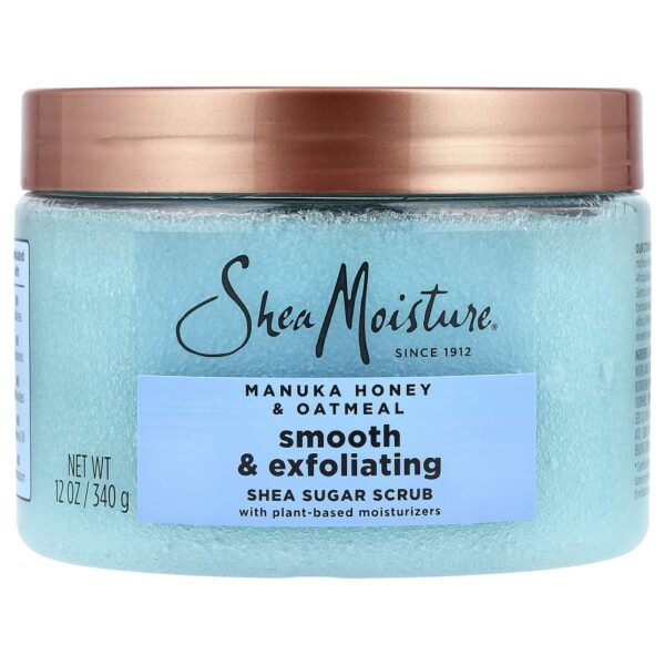 SheaMoisture - Esfoliante Corporal Suave Mel de Manuka e Aveia 340 g