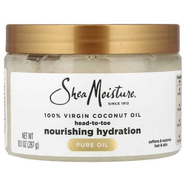 SheaMoisture - Manteiga Multiuso da Cabeça aos Pés Óleo de Coco 100% Virgem 287 g