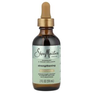 SheaMoisture - Óleo Fortalecedor para Cabelo e Couro Cabeludo 59 ml