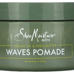 SheaMoisture - Pomada para Ondas Masculina Waves Pomade Óleo de Argan e Karité 113 g