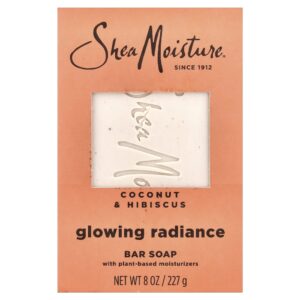 SheaMoisture - Sabonete em Barra Iluminador Coco e Hibisco 227 g
