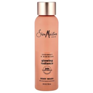 SheaMoisture - Sabonete Líquido Corporal Iluminador Coco e Hibisco 532 ml