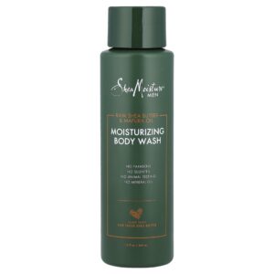 SheaMoisture - Sabonete Líquido Corporal Masculino Manteiga de Karité e Mafura 444 ml