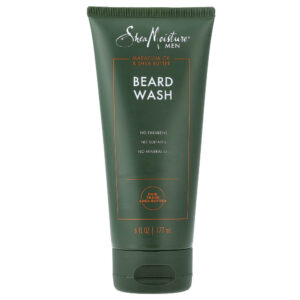 SheaMoisture - Sabonete Líquido para Barba Masculino Óleo de Maracujá e Manteiga de Karité 177 ml